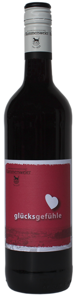2023 "glücksgefühle" Rotwein QbA feinherb - Gold Landesweinprämierung